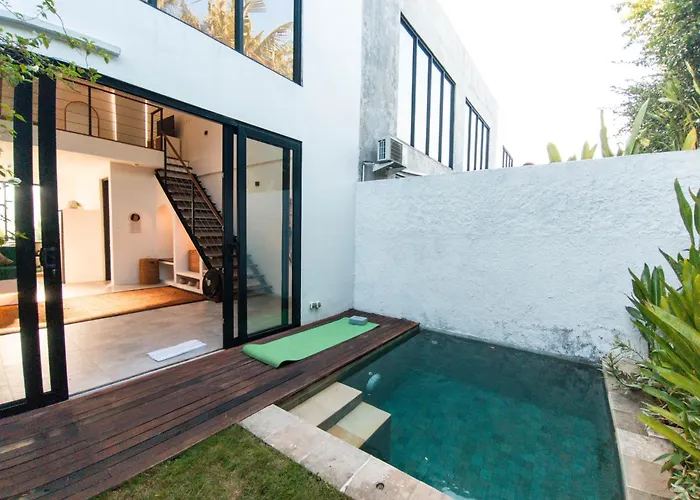 Modern Mezzanine Loft In Umalas With Private Pool * Canggu